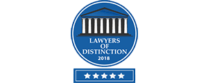 Lawyers of Distinction 2018 | 5 Star